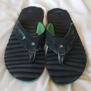 billabong flip flops mens